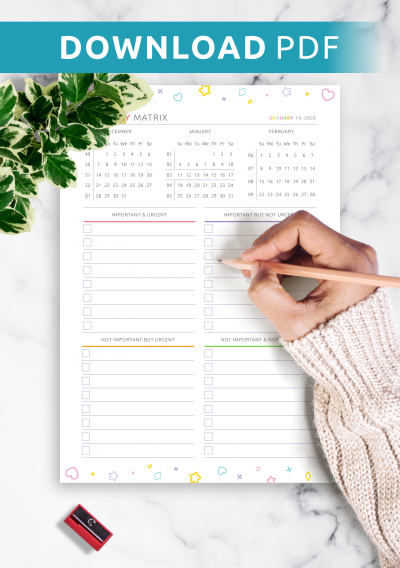 Priority Matrix Planner