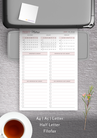 Priority Matrix Planner