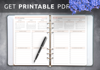 Priority Matrix Planner