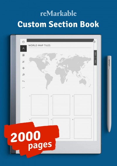 Download reMarkable Ultimate Custom Section Book - Printable PDF