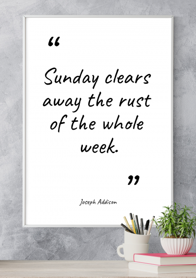 Download Sunday Motivation Quotes - Printable PDF