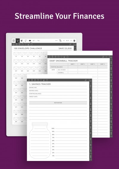Download Supernote ADHD Planner Hyperlinked PDF