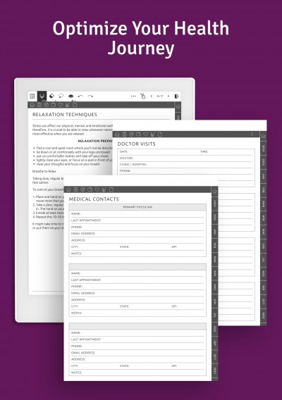 Download Supernote ADHD Planner Hyperlinked PDF