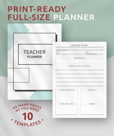 Download Teacher Planner - Original Style - Printable PDF