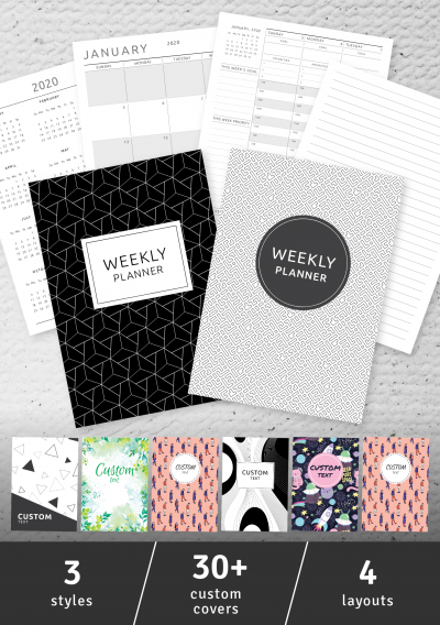 Download Weekly Planner - Original Style - Printable PDF