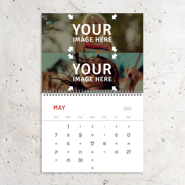 Download Photo Collages Calendar - Printable PDF
