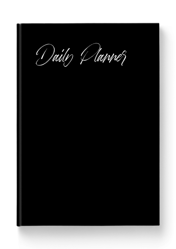 Download Undated Daily Planner Hardcover - Original Style - Printable PDF