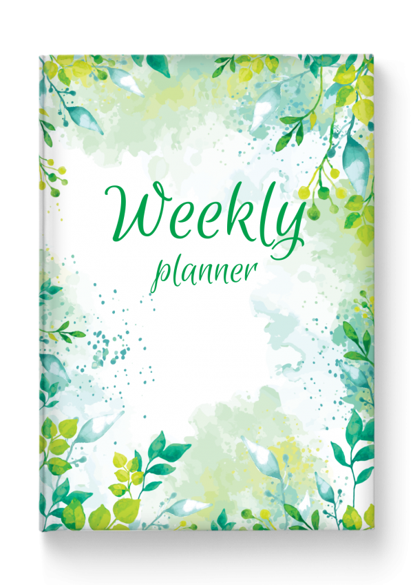 Download Weekly Planner Hardcover - Original Style - Printable PDF