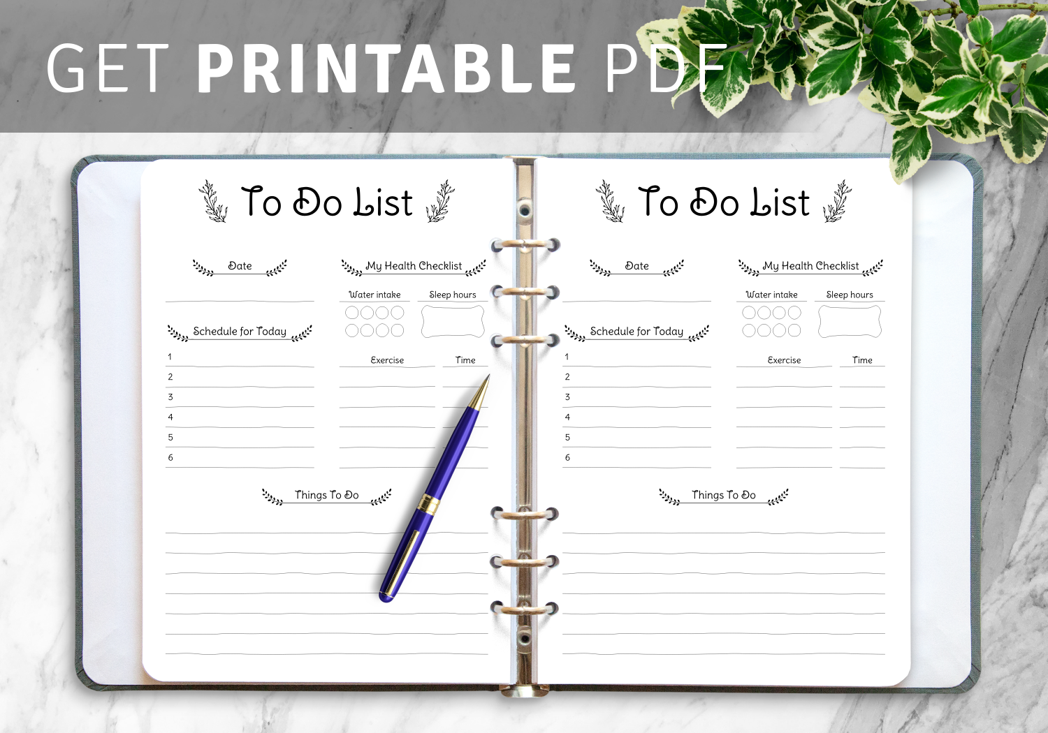 Best printable checklist to do list templates