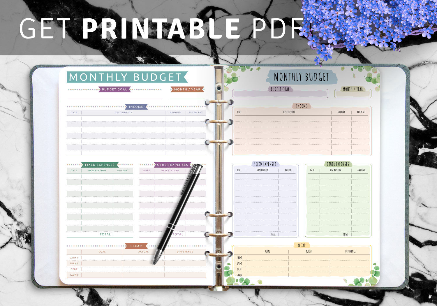 Best Monthly Budget Planner Templates