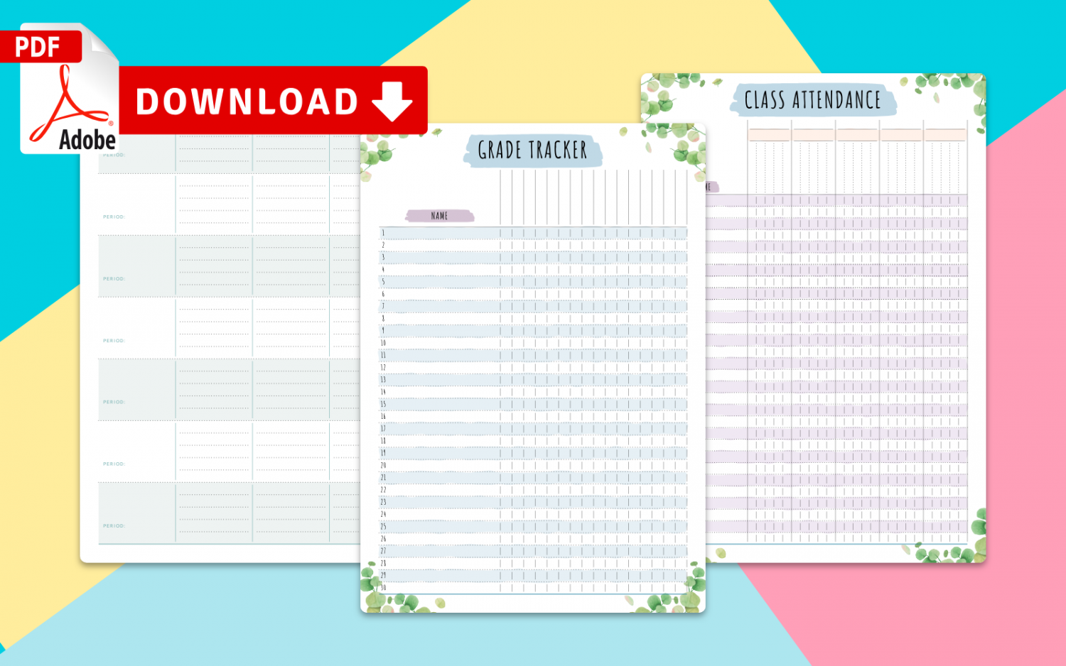 Teacher Planner Templates