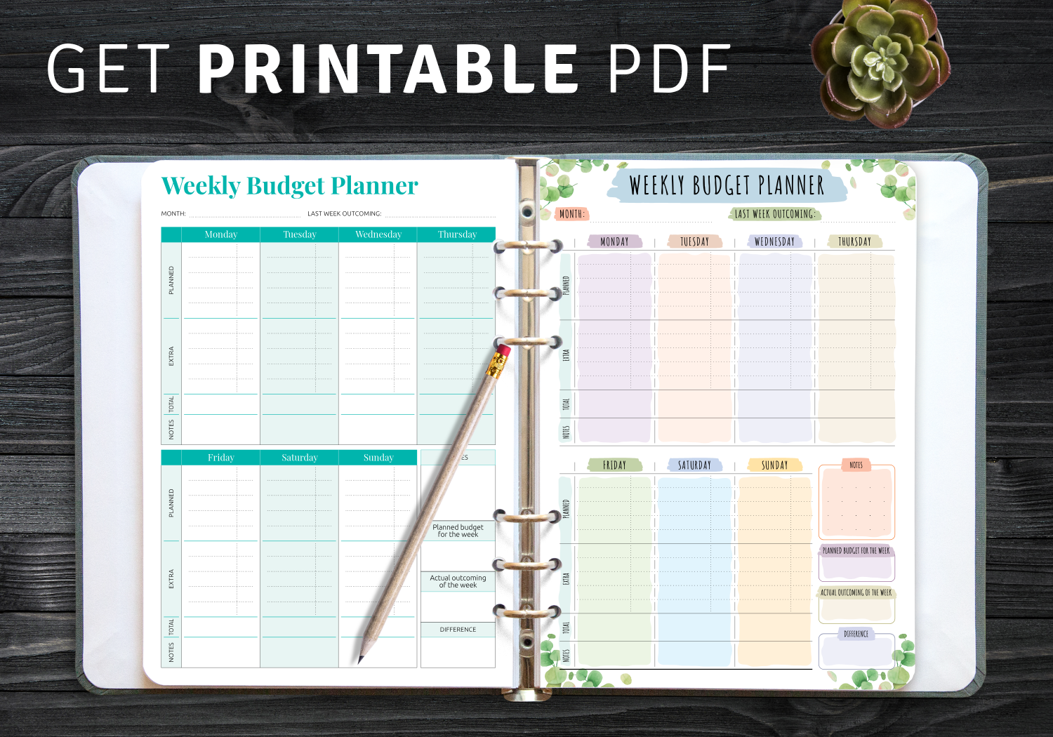 Best Weekly Budget Planner Templates