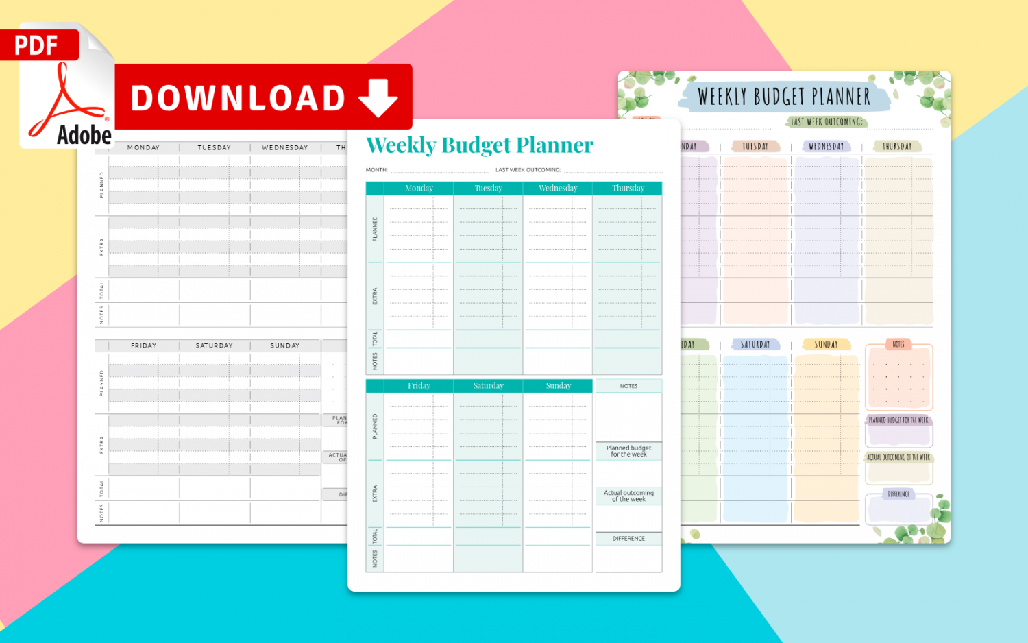 Download Budget Planner Templates