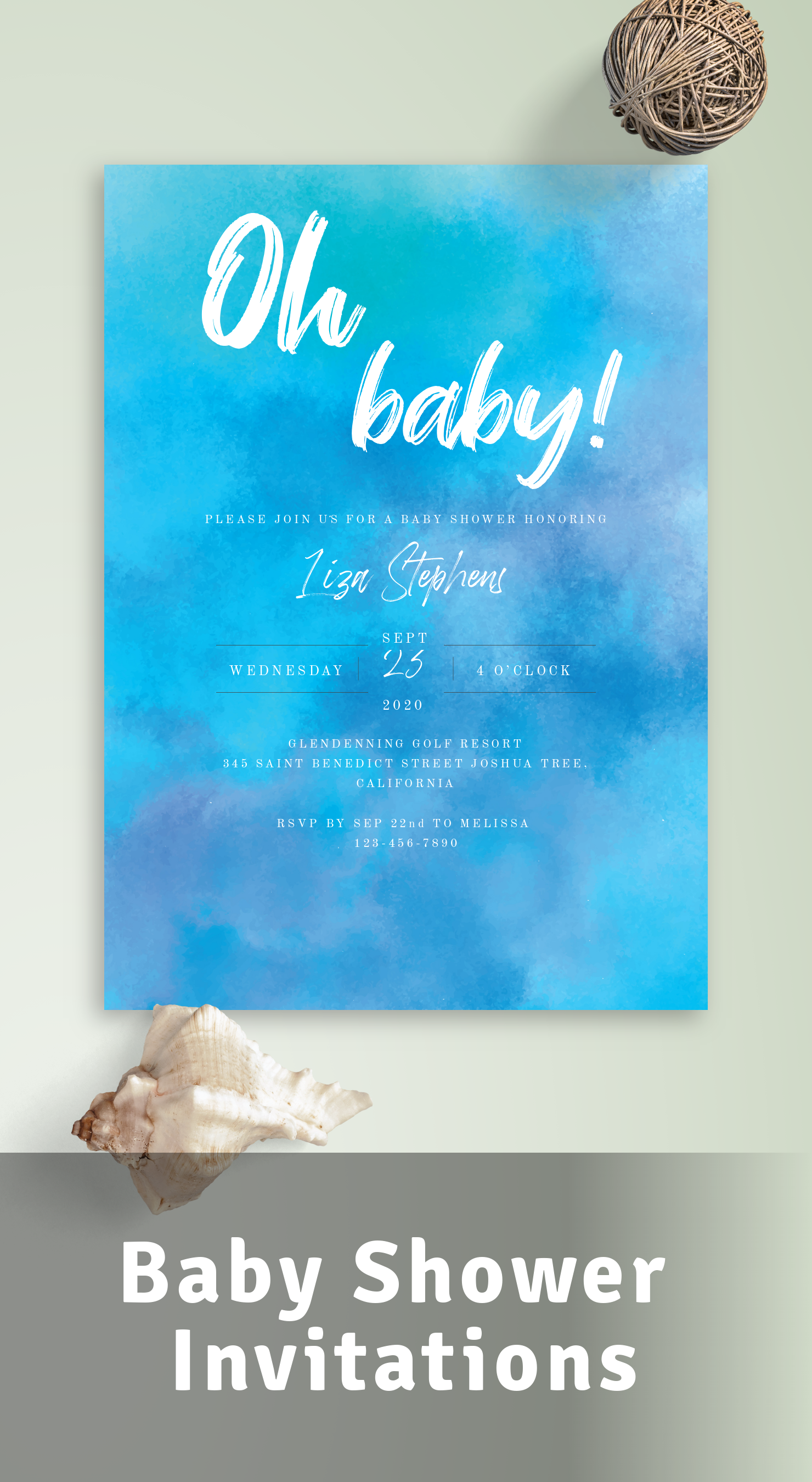 Printable Baby Shower Invitations Templates