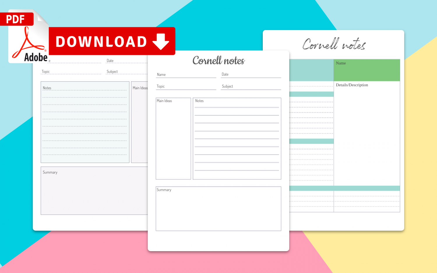 Download Cornell Notes PDF