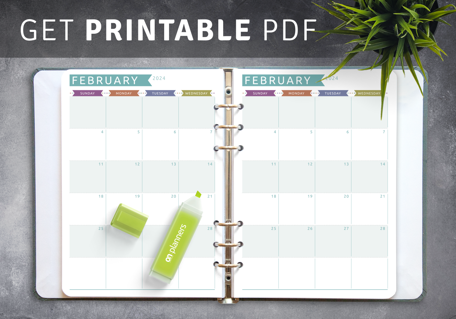 February 2021 Calendar Download Printable Templates Pdf