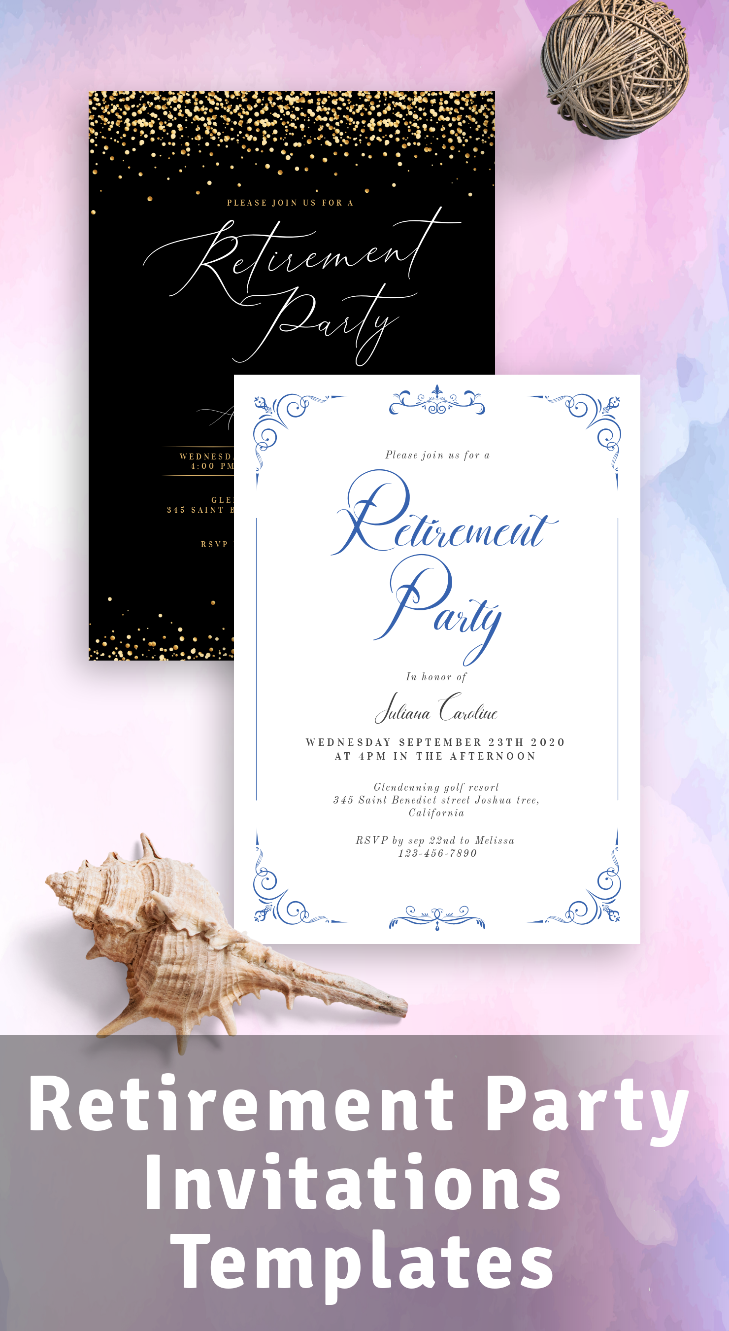Best Retirement Party Invitations
