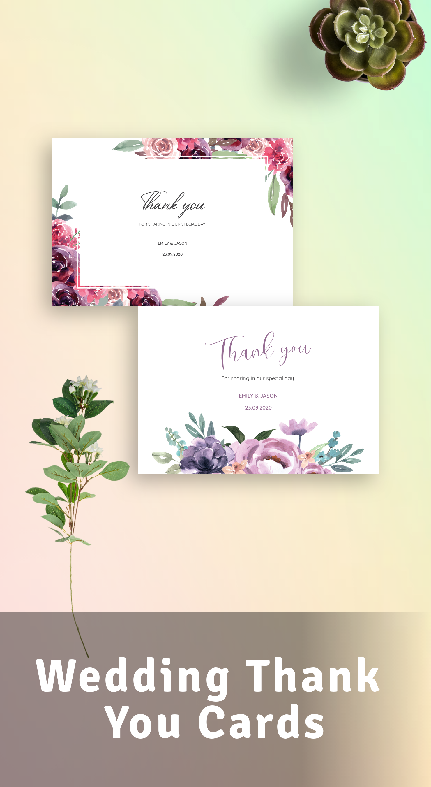Best Wedding Thank You Cards