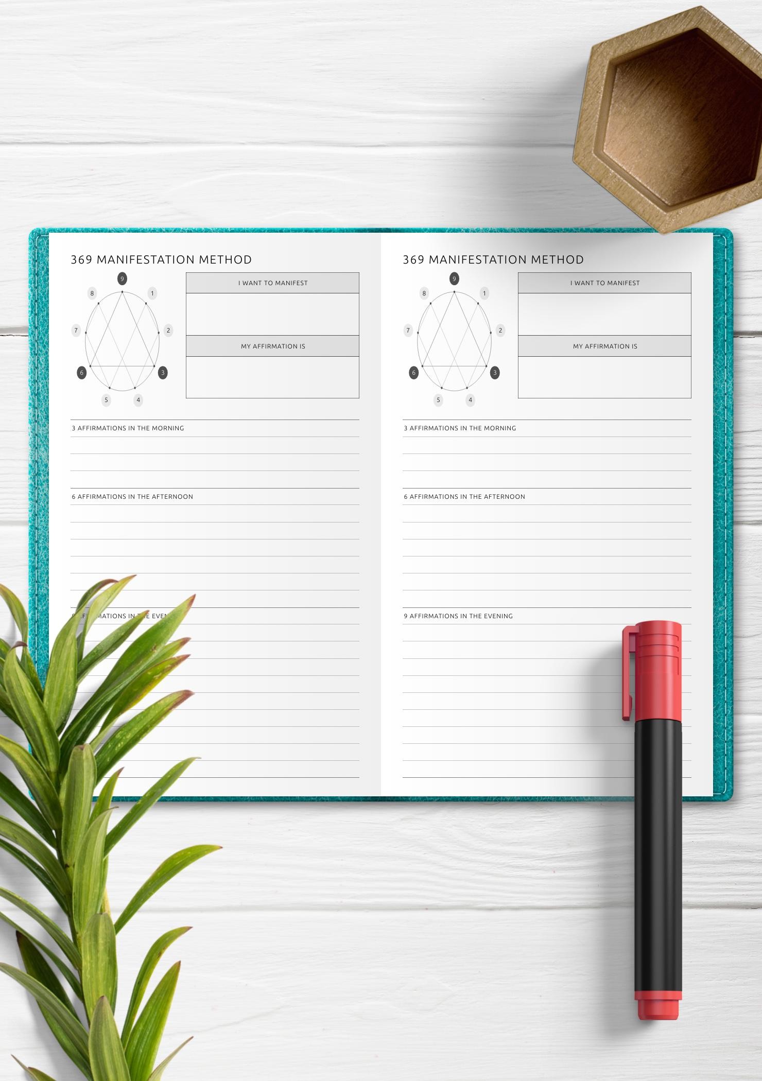 How To Use Manifestation Journal (5 Powerful Templates)