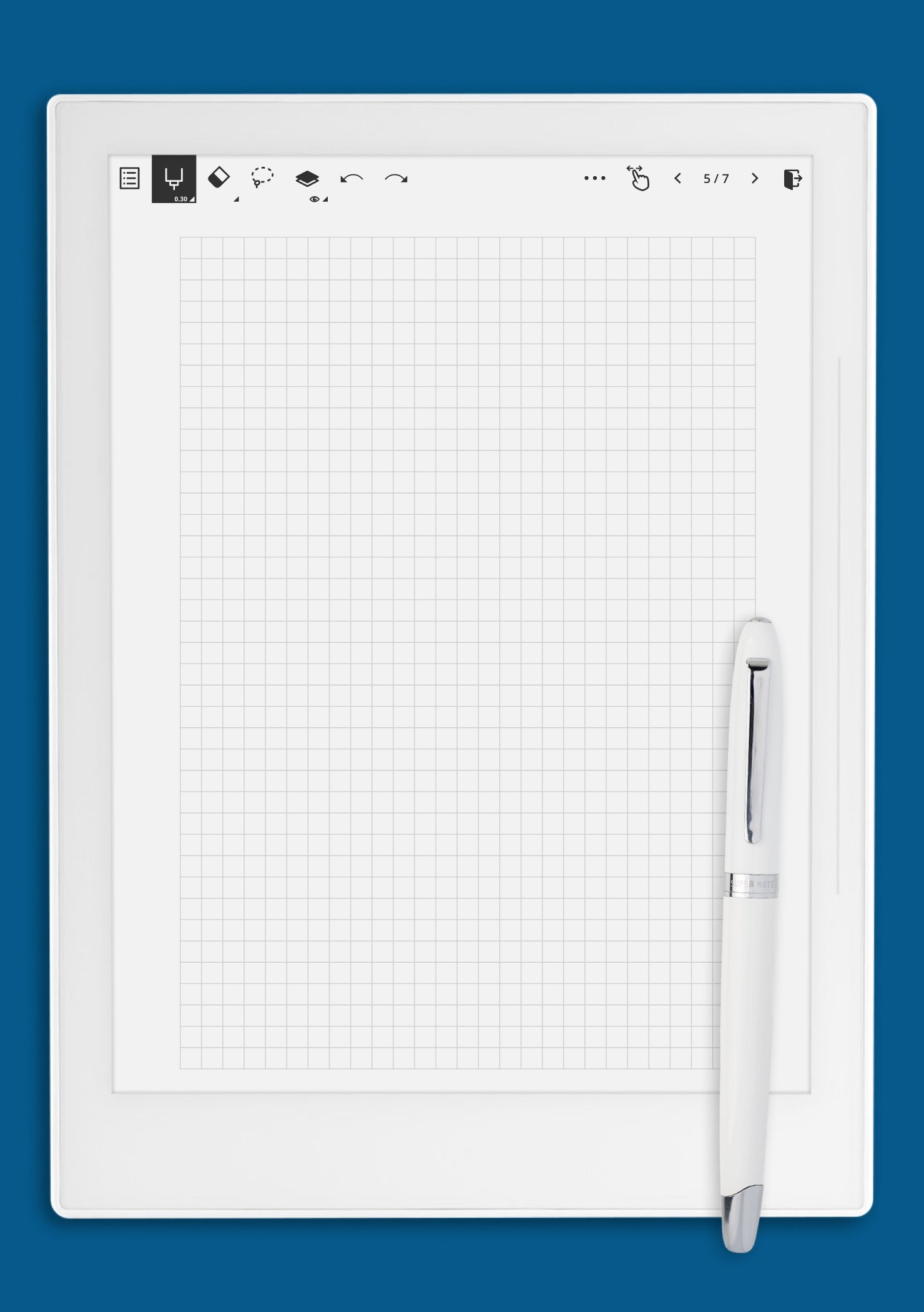 Printable Full Page Graph Paper Grid  Printable graph paper, Grid paper  printable, Graph paper
