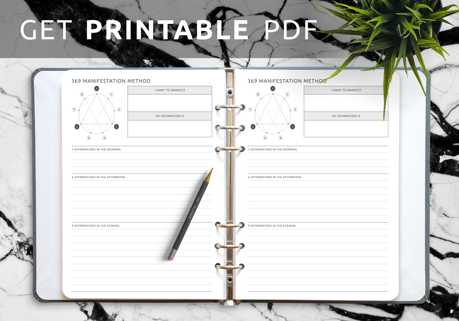 Download Printable 369 Manifestation Method PDF