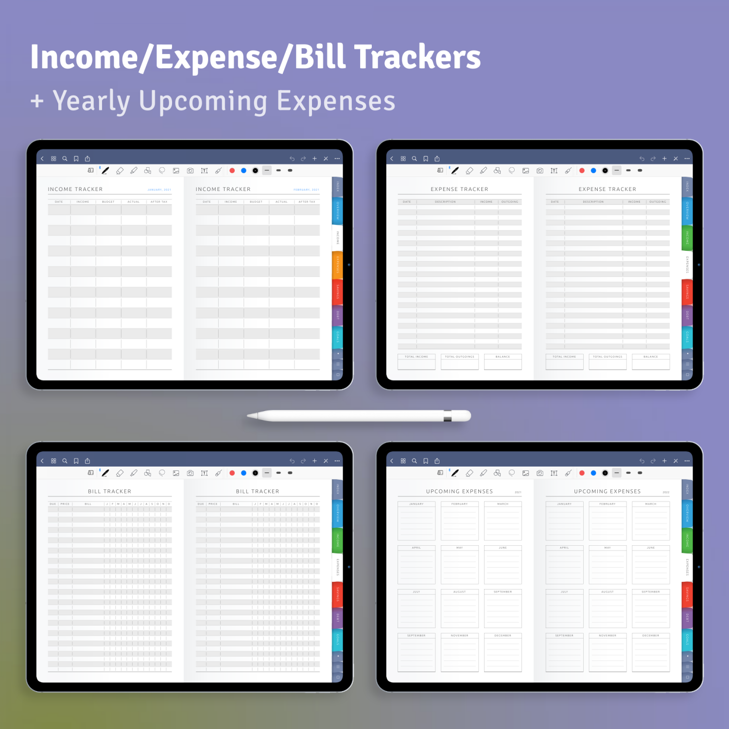 Download Digital Budget Planner For IPad And Android Devices