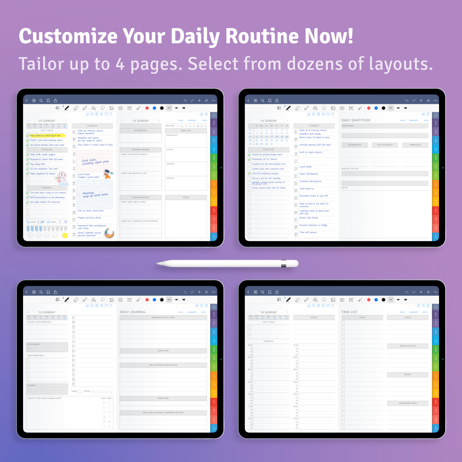 digital planner free for goodnotes