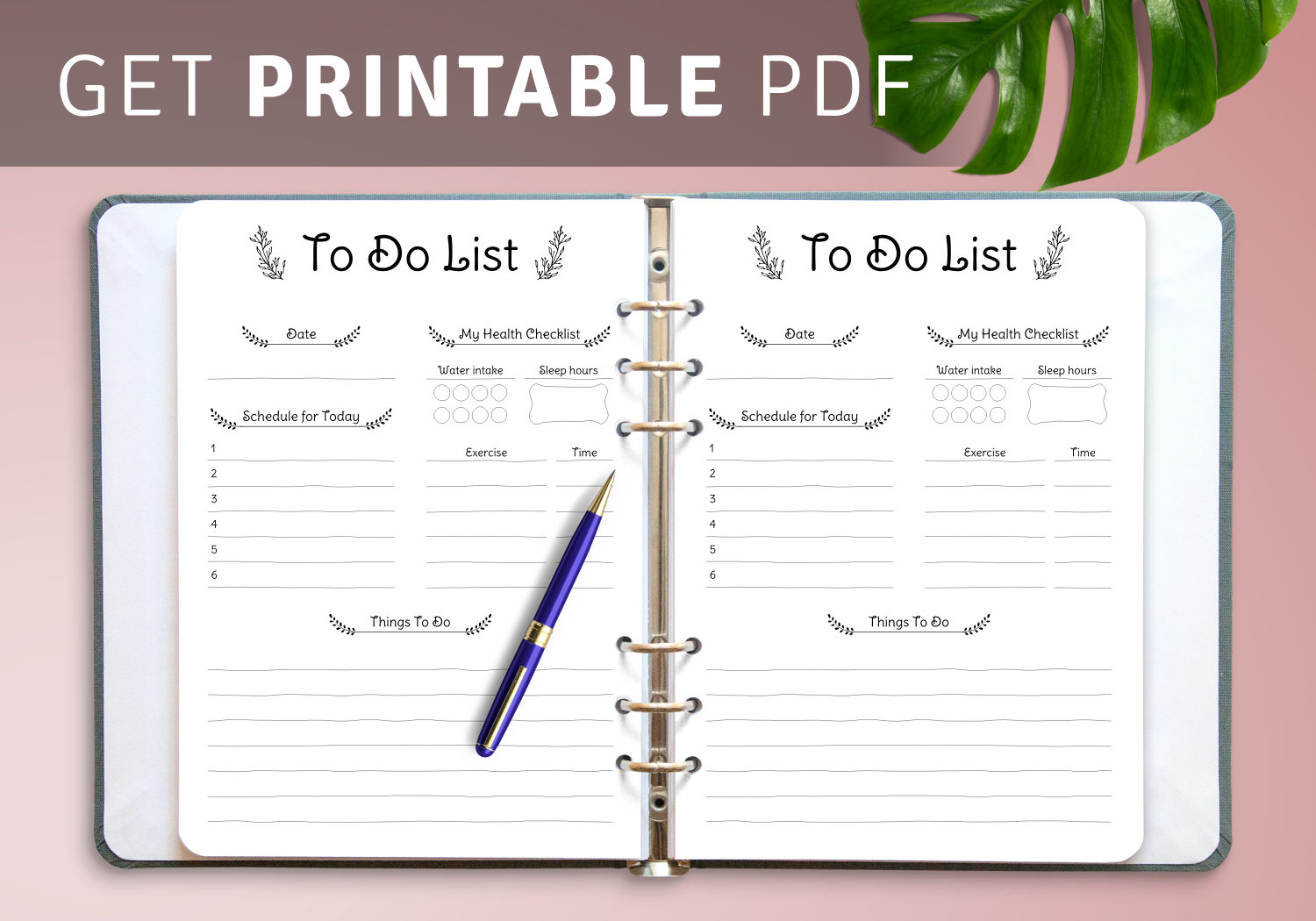 Download Printable Daily To Do List Pdf Riset