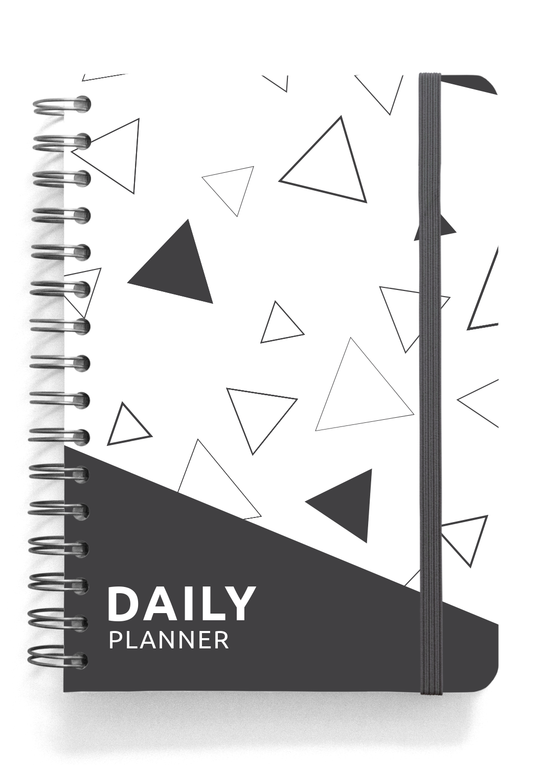 Download Printable Daily Planner Spiral Bound Original Style PDF
