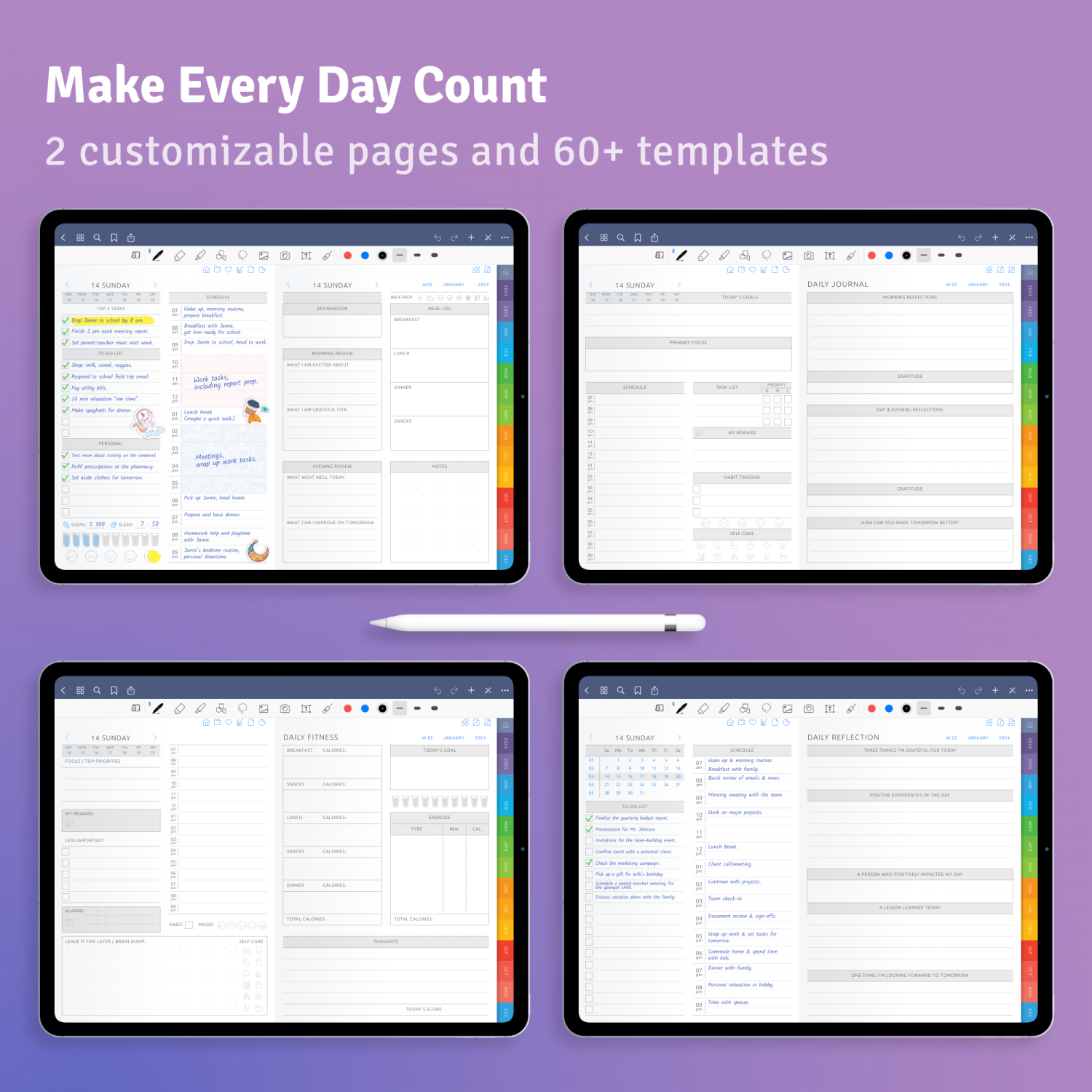 daily templates