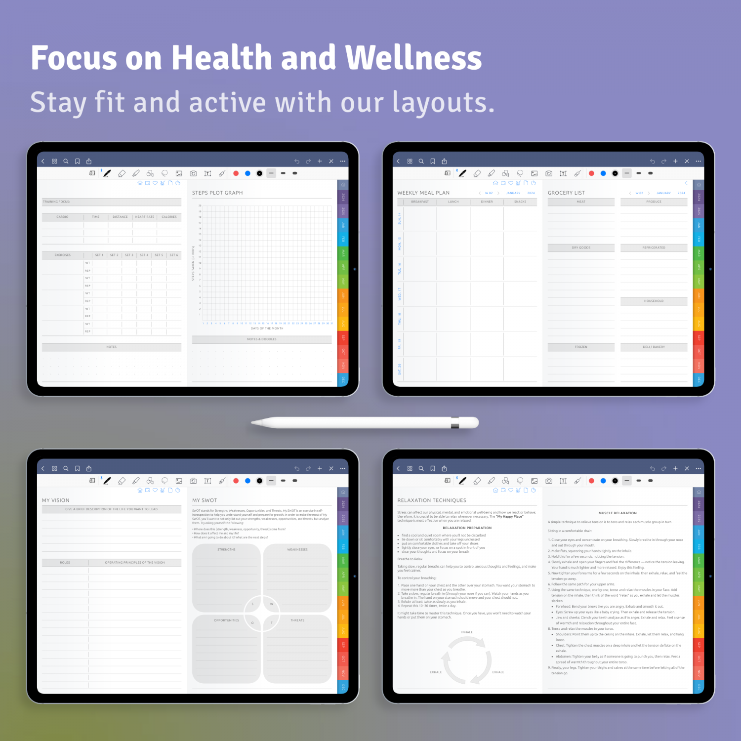 fitness and wellness templates