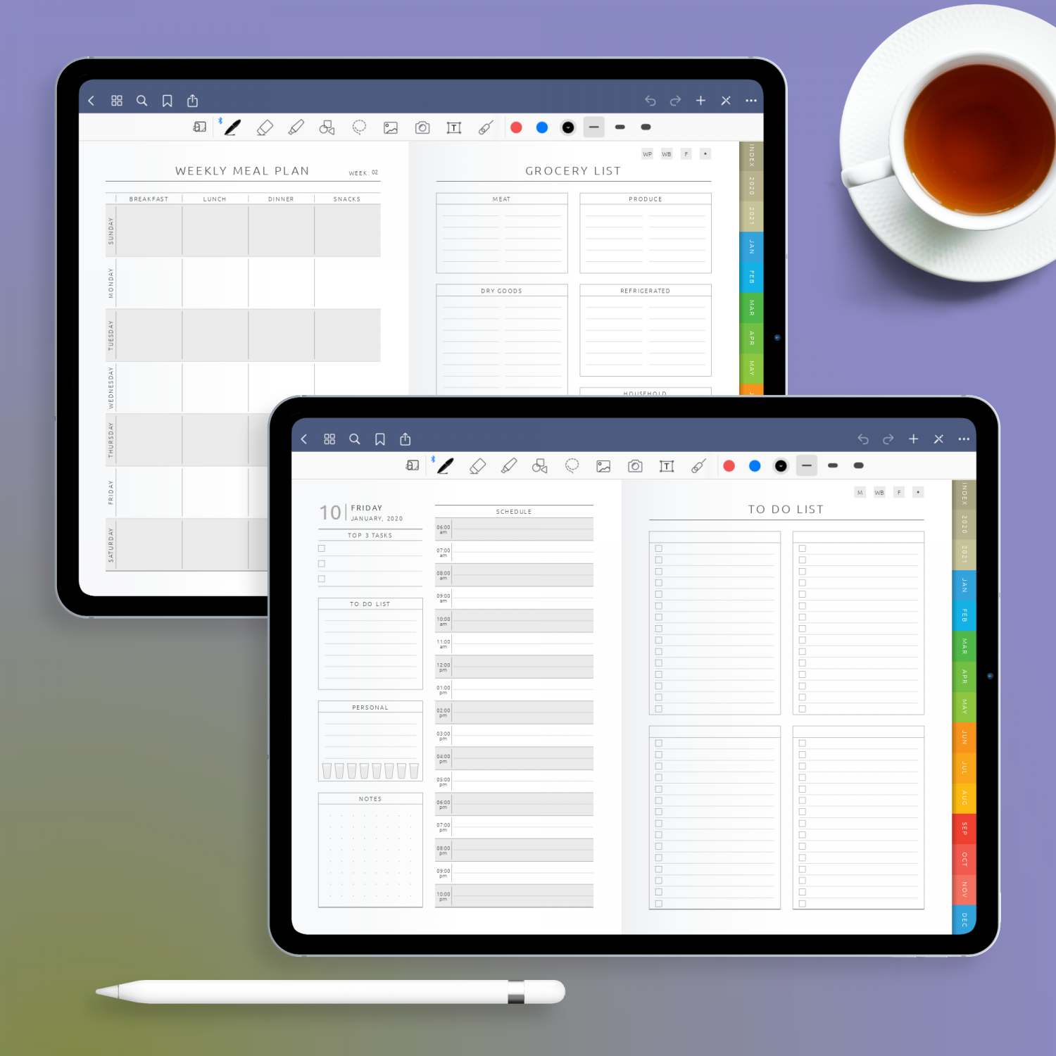 best digital planner for goodnotes free