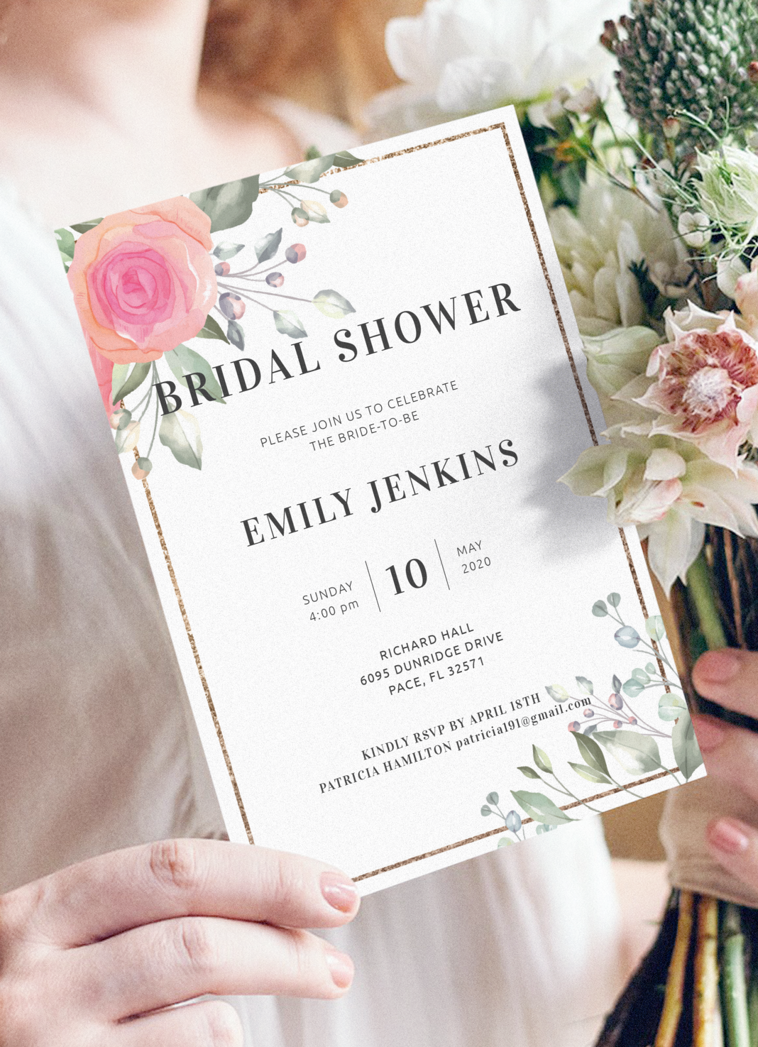 Bridal Shower Invitations Free Printable Printable World Holiday