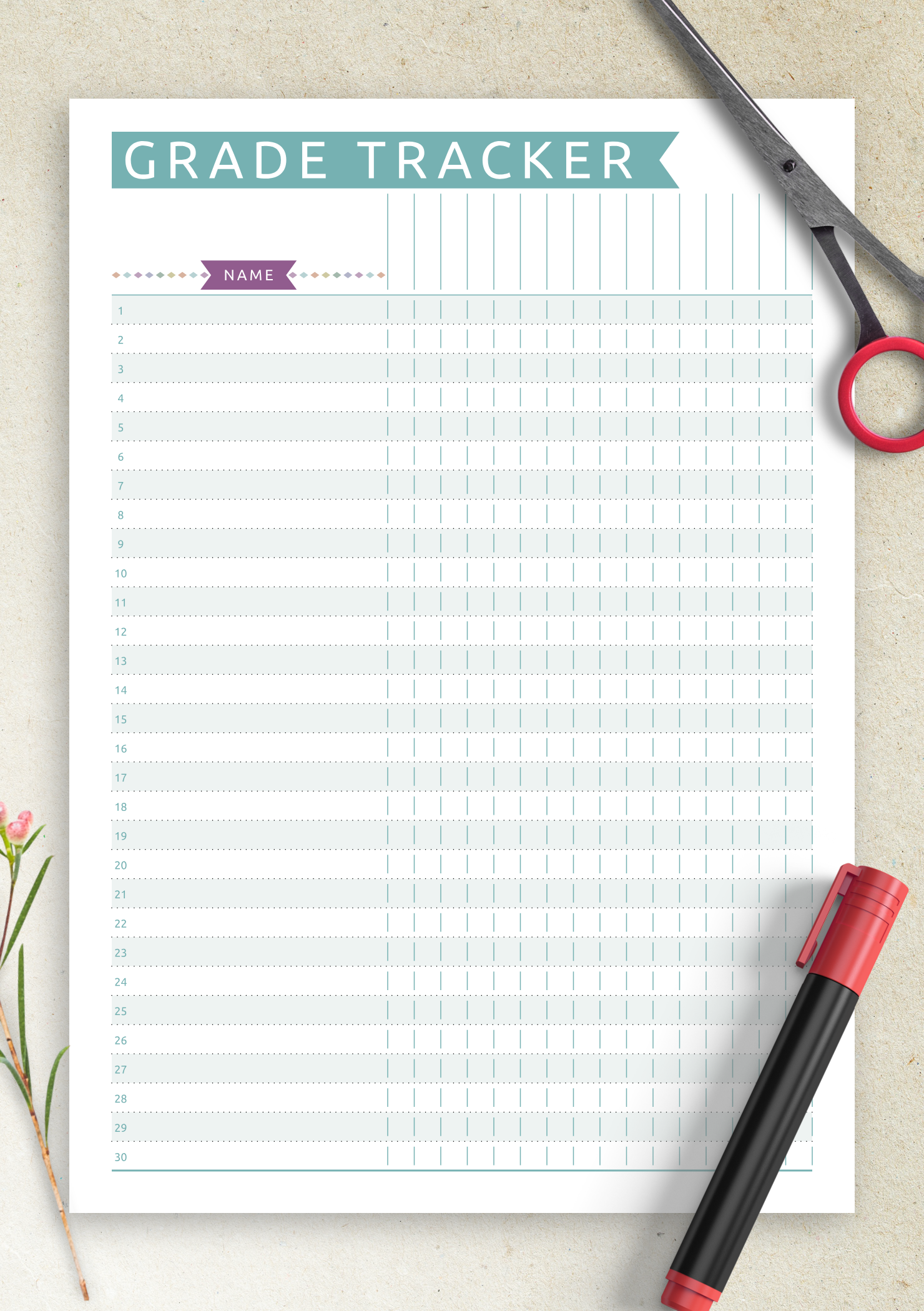 download-printable-gradebook-template-casual-style-pdf