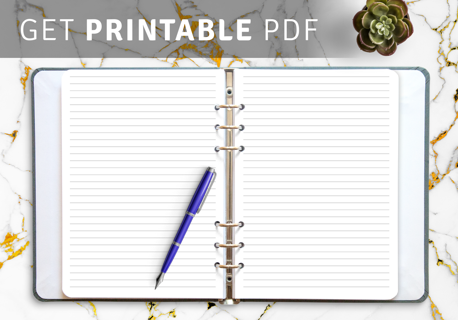 download printable lined paper template narrow ruled 1 4 inch pdf