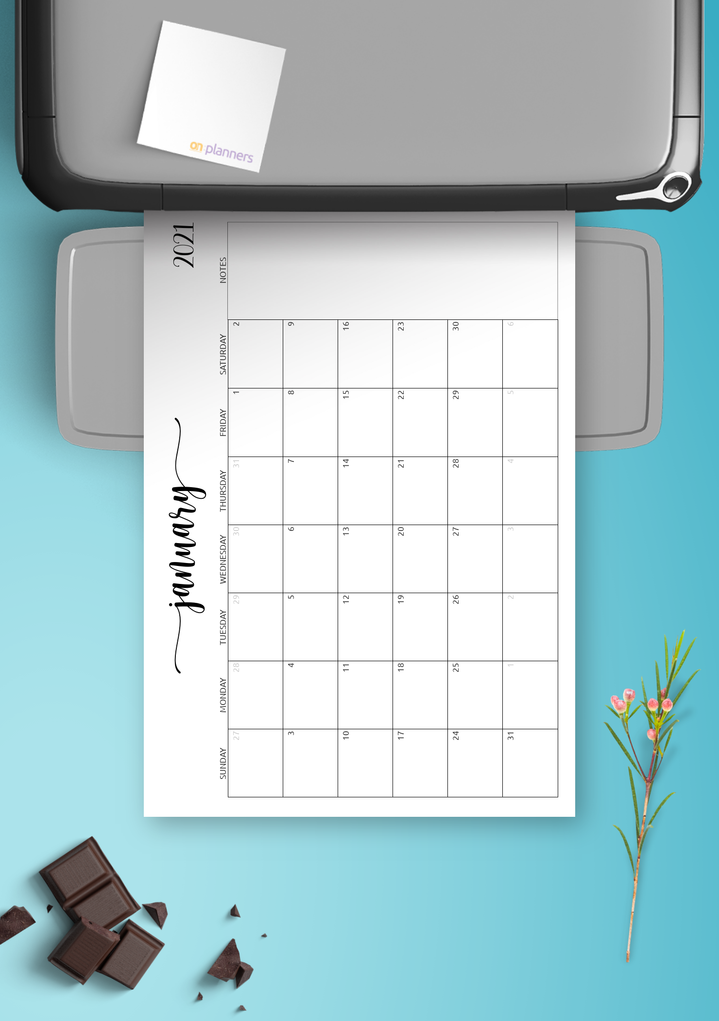 printable blank monthly calendars activity shelter - download printable ...