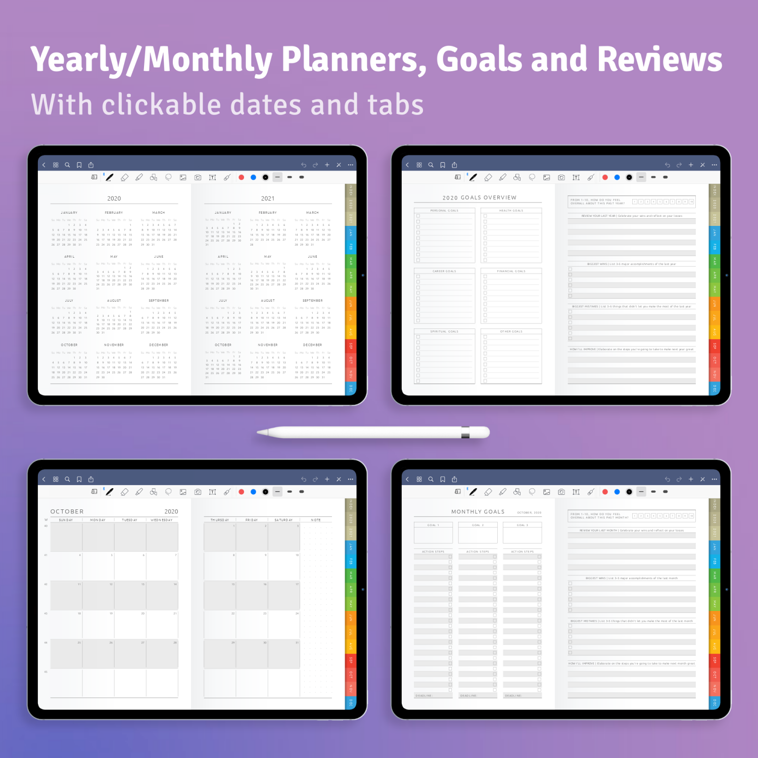 goodnotes digital planner 2022