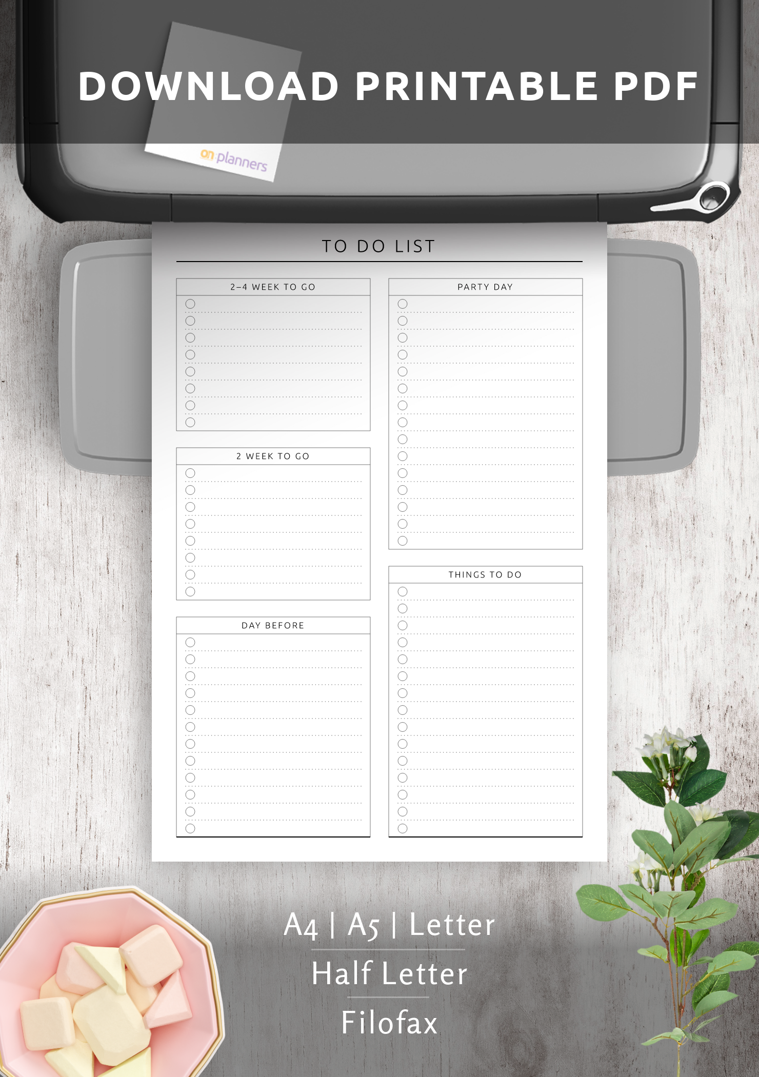 download printable party to do list original style pdf