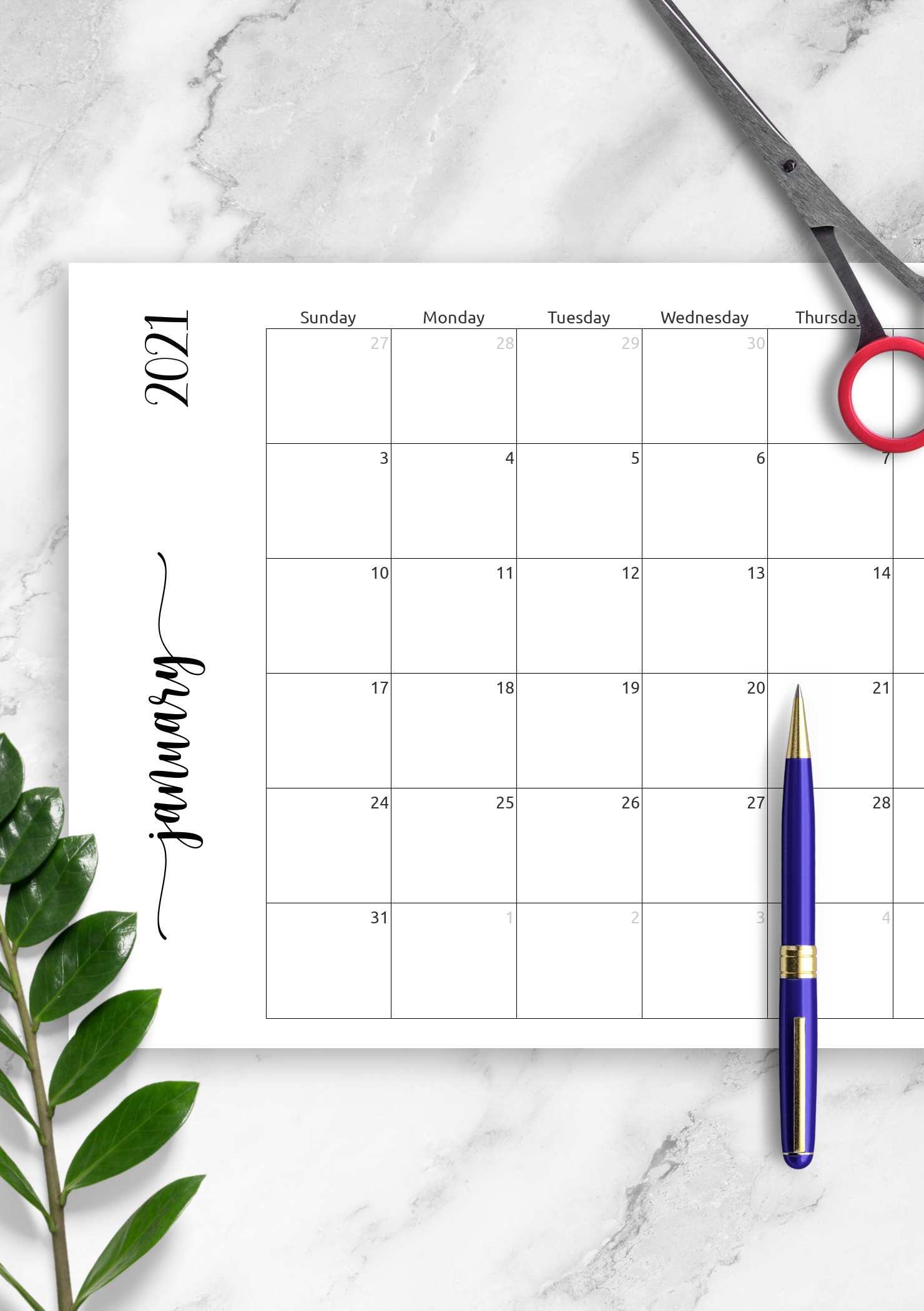 printable-monthly-calendars