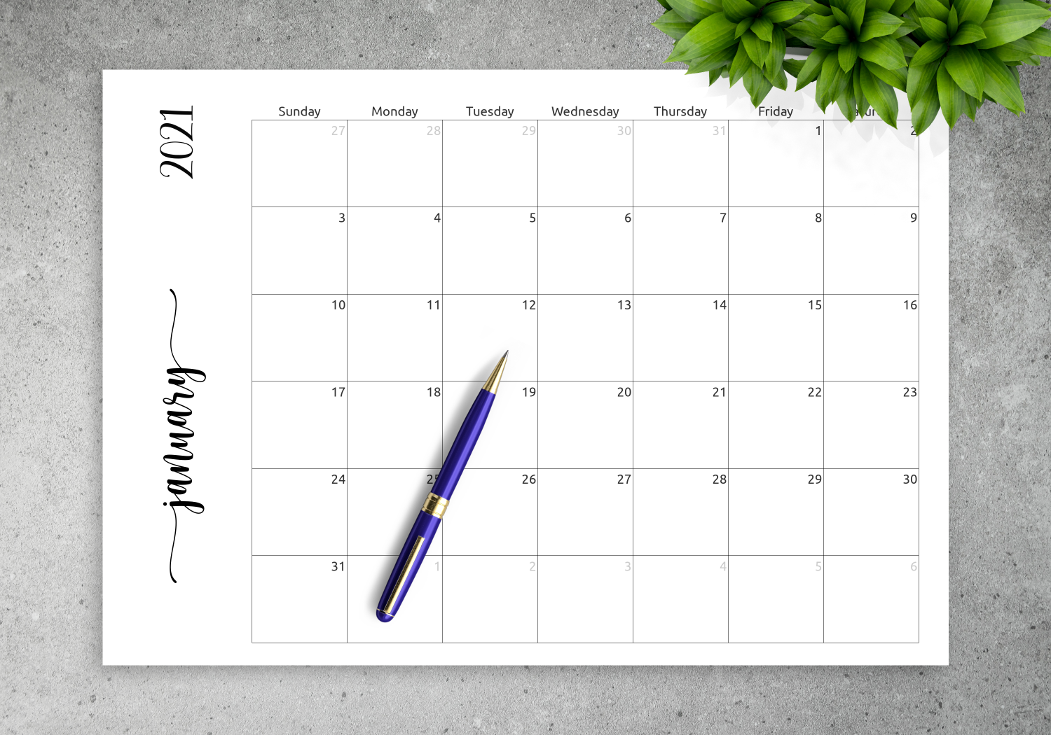 Printable Blank Monthly Calendar Excel Templates Blank Monthly 