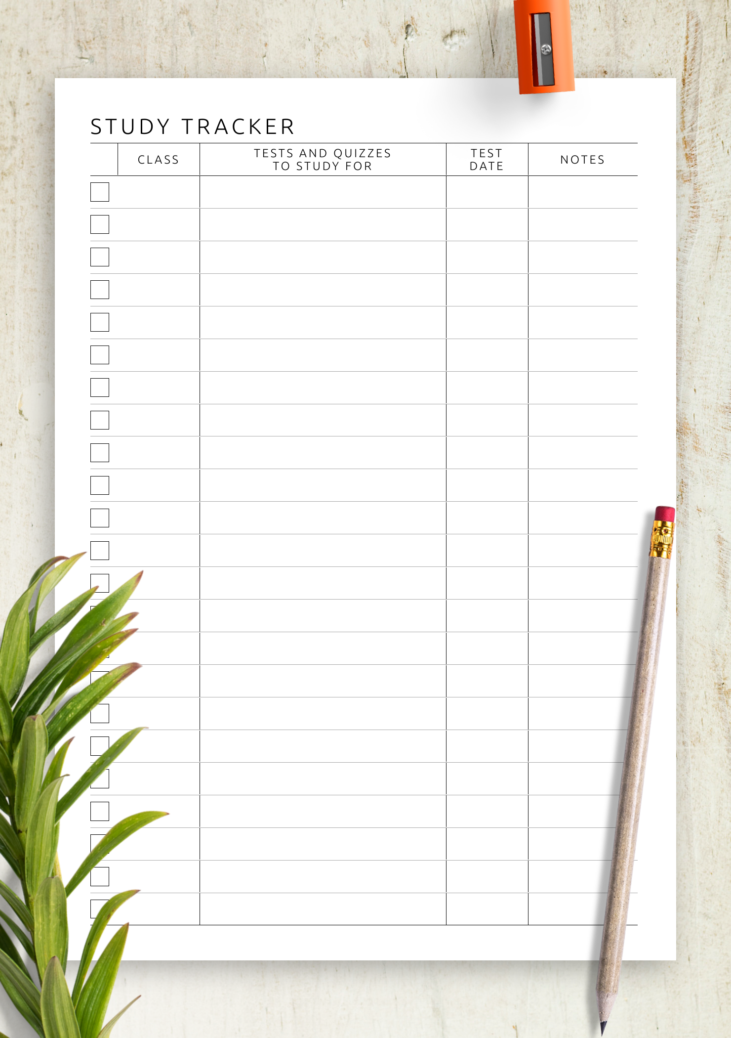 Thunlit Homework Planner Template PDF for Students to Track Study Free  Download for Modifying & Printing