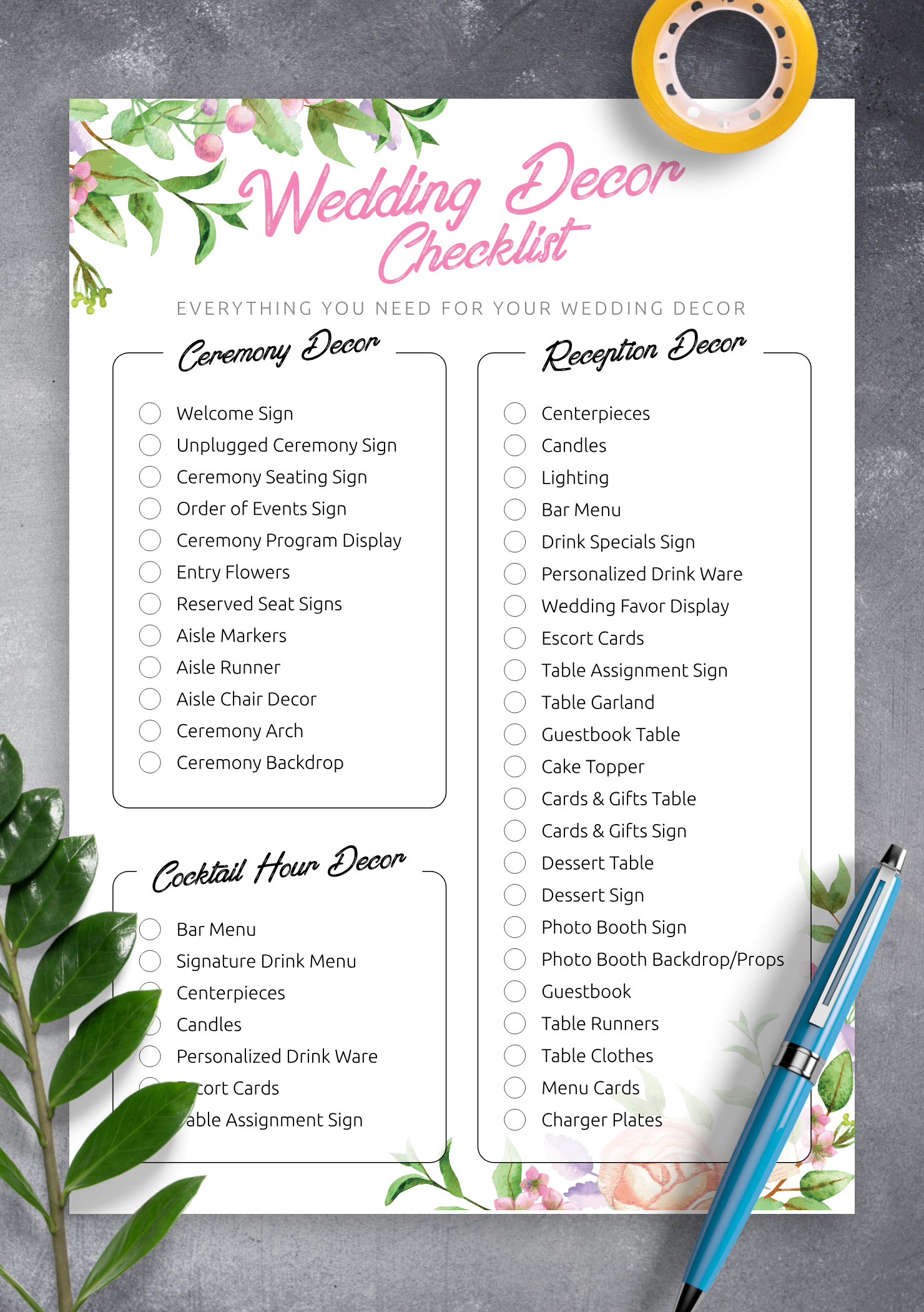 10-printable-wedding-checklists-for-the-organized-bride-sheknows-10