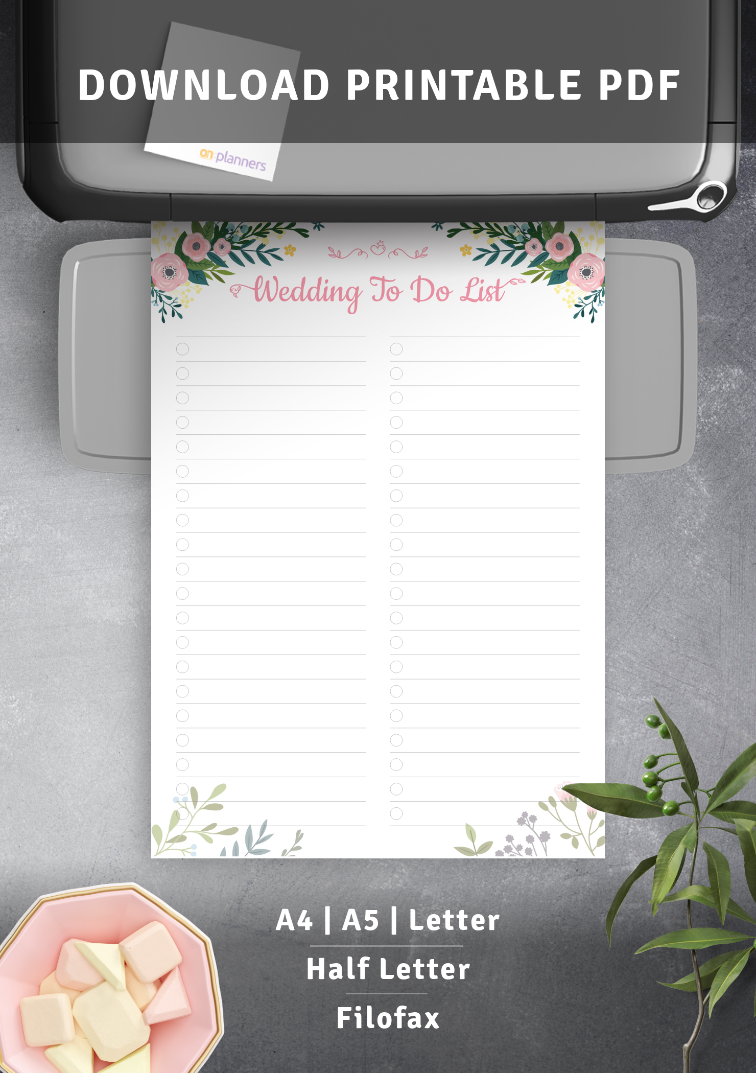 download printable wedding to do list pdf