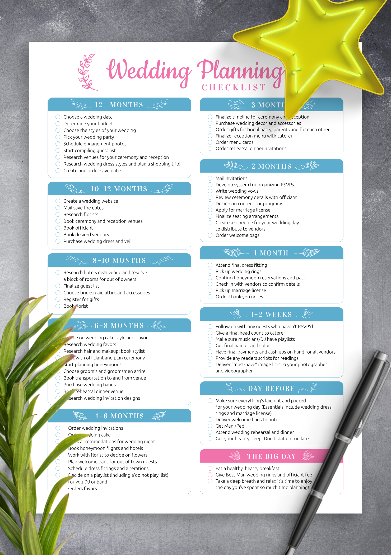 Checklist For Wedding Hamle Rsd7 Org