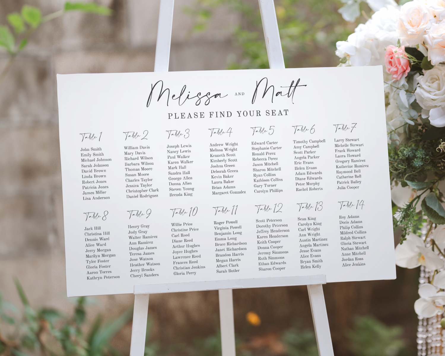 How To Print Seating Chart For Wedding Beachweddingtips How To Print Seating Chart For Wedding Beachweddingtips