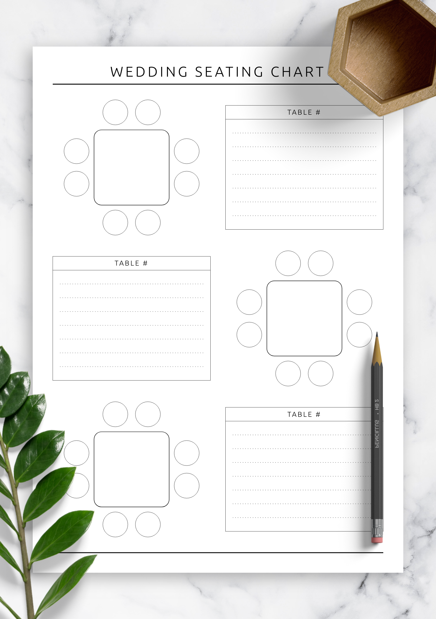 seating diagram template