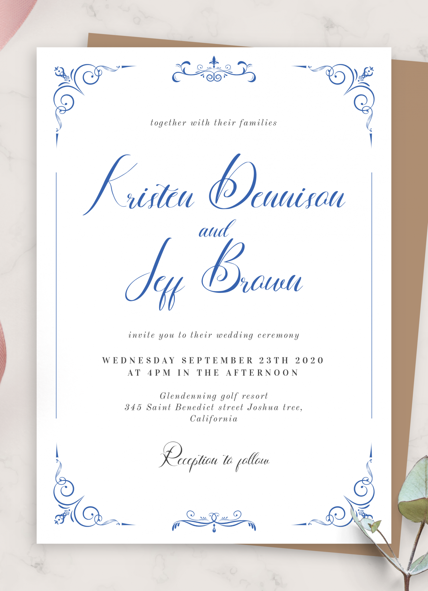 Antique Paper Scroll Party Invitations, Document Scroll Invitation