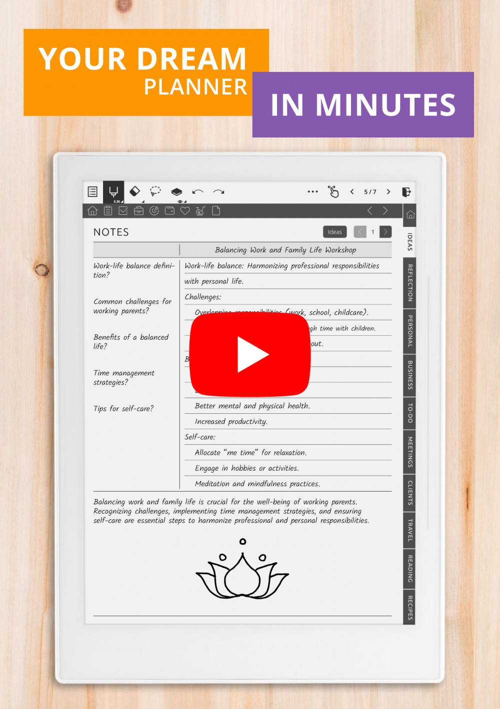 Download Supernote To-Do List Get Hyperlinked PDF