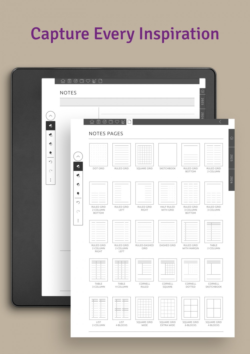 Download ADHD Planner Hyperlinked PDF for Kindle Scribe Tablets