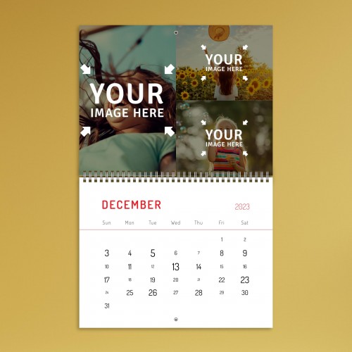 Photo Collages Calendar December 2023